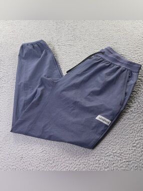 Legends Luka HD Joggers Mens Large Blue Drawstring Athletic Workout Lightweight